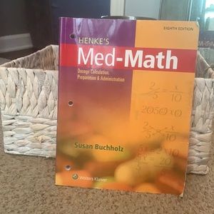 HENKES MED MATH EIGHTH EDITION!